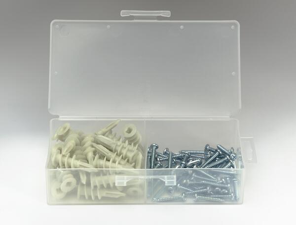 2368 NYLON ZIP IT ANCHOR KIT (50 ANCHORS & SCREWS)