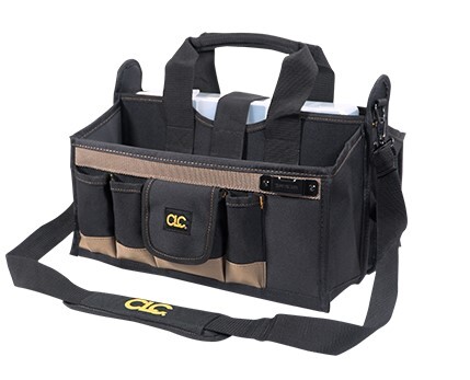 CLC1529 17 POCKET - 16" CENTER TRAY TOOL BAG