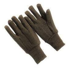 BROWN JERSEY GLOVE